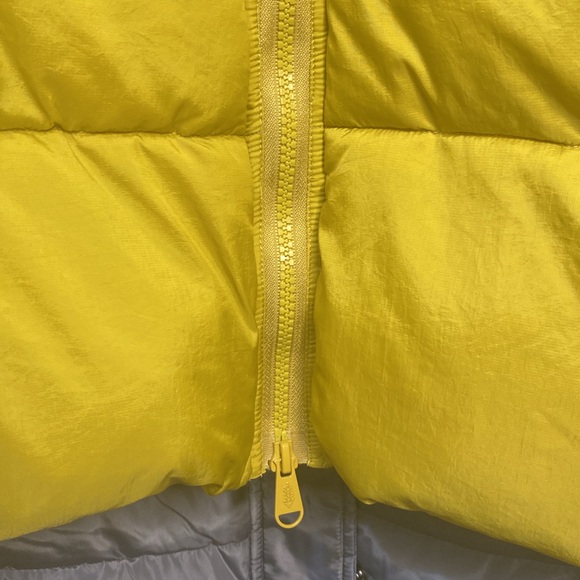 Free people in a Bubble Oversized Puffer Vest in Sulphur Springs color - Picture 9 of 10